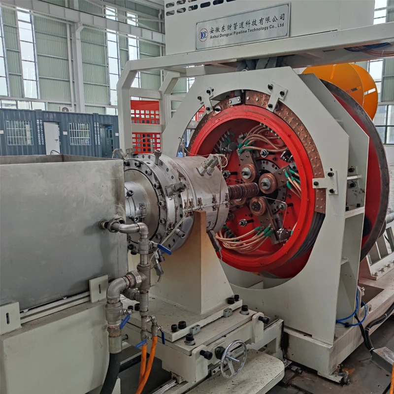 Steel Skeleton Reinforced Polyethylene Composite Pipe Production Line